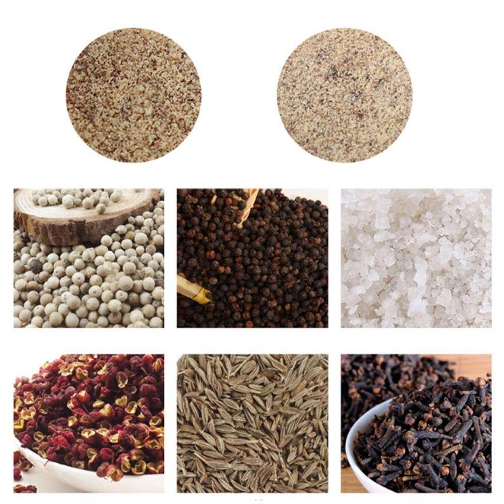 TR7UY56HGKTYURE Adjustable Grinding Refillable Manual Pepper Grinder Spice Mill Kitchen Tools Grinder Mill