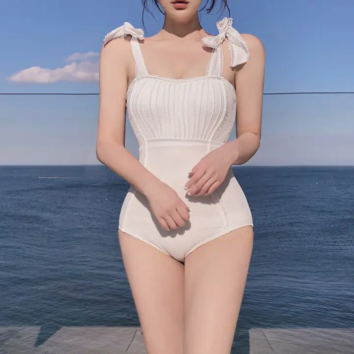 tube top one piece swimsuit