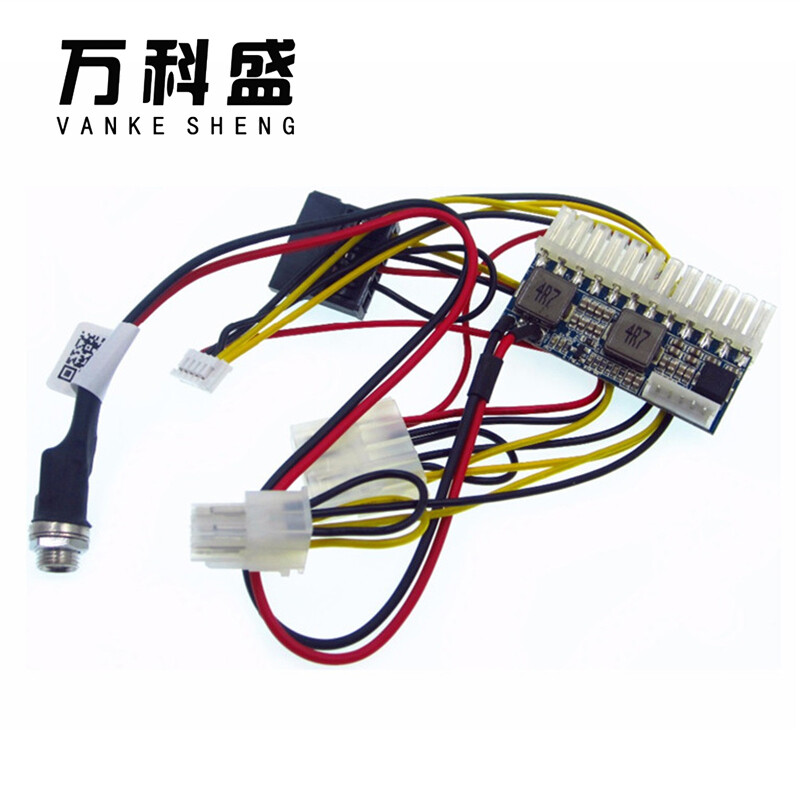 1 dc-atx-160w dc 160w kuasa tinggi 12v 24pin atx suis kuasa kereta modul kuasa kereta mini itx atx