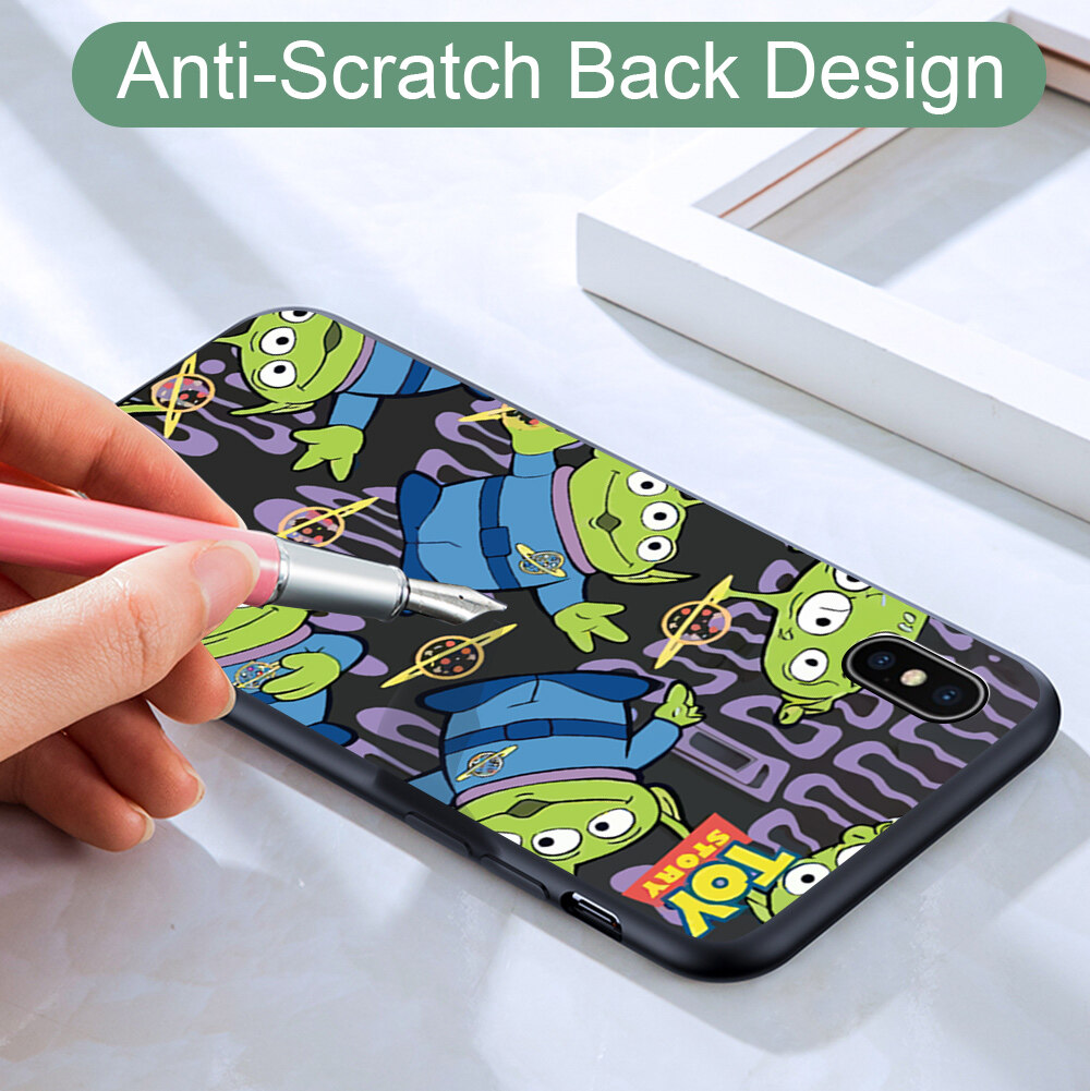 UCUC Casing Case For iPhone 7,iPhone 7 Plus,iPhone 8,iPhone 8 Plus Case (Finger Ring + Lanyard) Toy Story Buzz Lightyear Jessie Phone Case Shockproof Soft Silicone TPU Protective Phone Casing