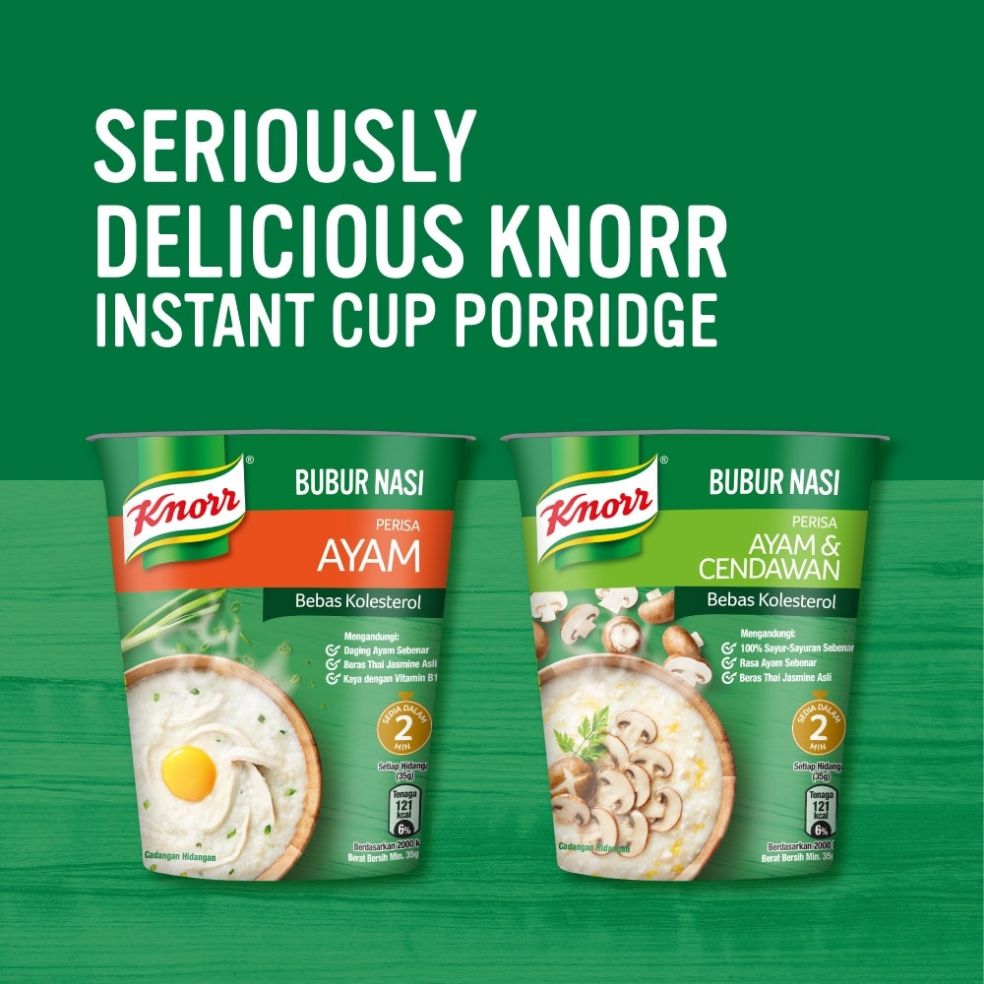 Knorr Instant Cup Porridge 1 35g Lazada