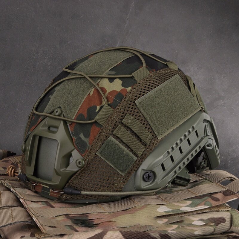 OAREA Tarnhelm-Abdeckung Für Military & CS-Sport - Passt Auf Ops-Core FAST Helme 52-62cm