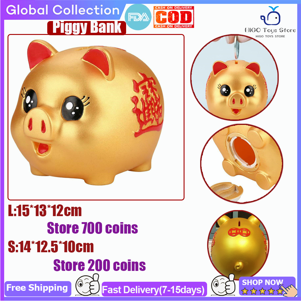 Celengan Berbentuk Babi Emas Celengan Uang Koin Tahan Jatuh Celengan Hemat Hadiah Ulang Tahun Untuk Anak Anak Dewasa Lazada Indonesia