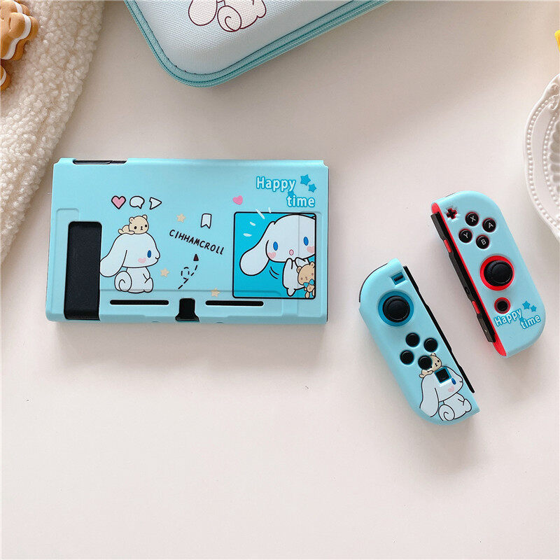 Case For Nintendo Switch /Switch OLED/Switch Lite Soft TPU Split Protective Case Cover Cute Cartoon Anti-Scratch Casing Nintendo Switch/Switch OLED/Switch Lite Case