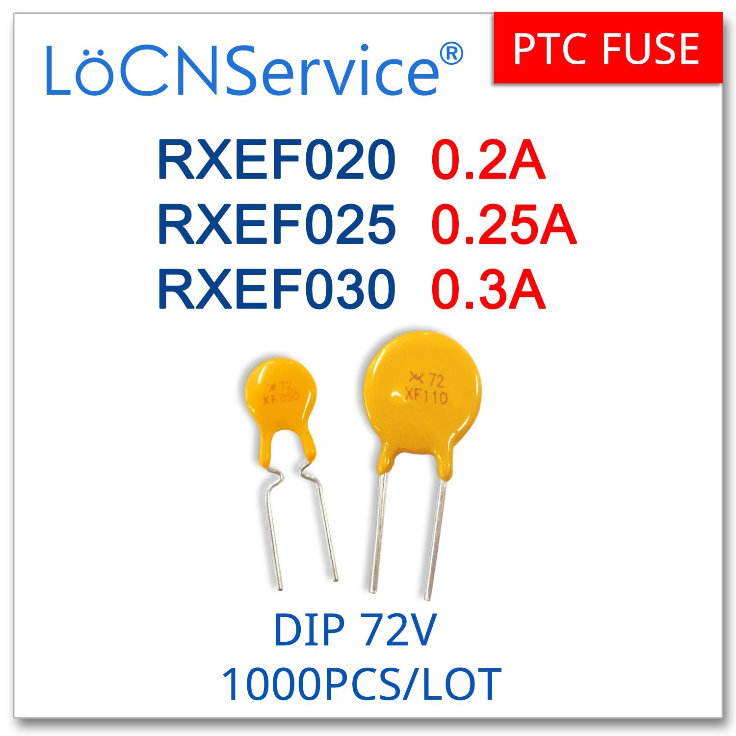 20PCS 72V 1.6A RXEF160 XF160 PPTC Resettable Fuse 