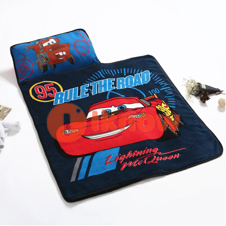 I know disney frozen Kindergarten nap mat, coral fleece blanket, all-in-one portable sleeping bag
