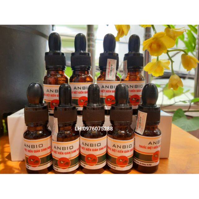 Combo 3 chai Thuốc diệt kiến gián sinh học Anbio 10ml