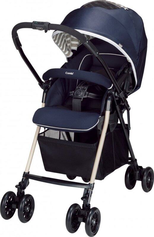Combi (Combi) stroller Mecha cargo IG large cargo equipped with high seat stroller age one month to object border navy up to 36 months around May 116457 Singapore