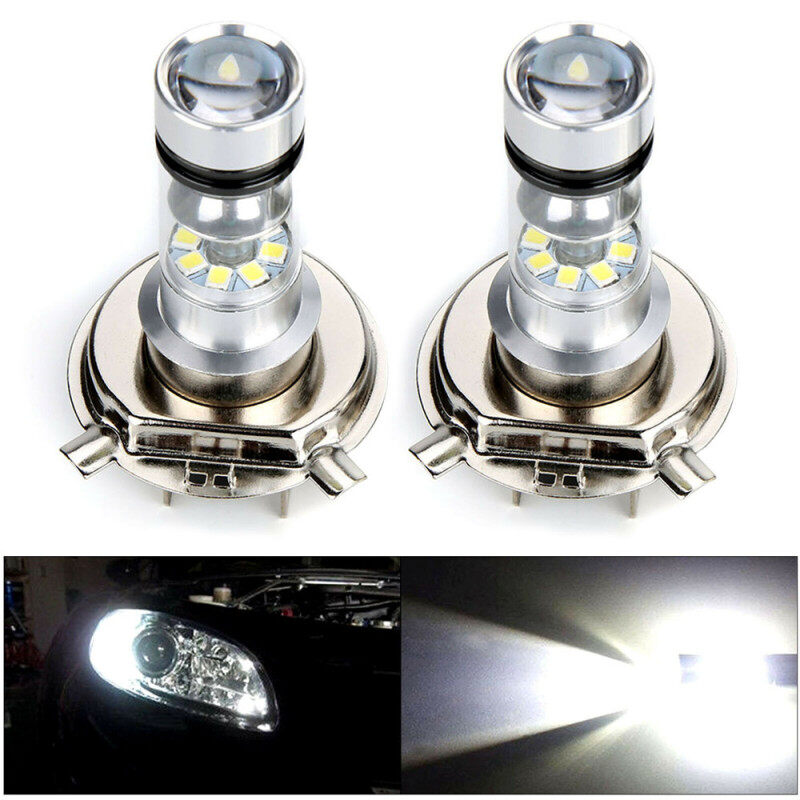 100% Nguyên Bản 2 Chiếc H4 Xe Ô Tô Bóng Đèn Pha 20 SMD Siêu Sáng Sương Mù Biến Tín Hiệu Đuôi Đèn Pha 100W
