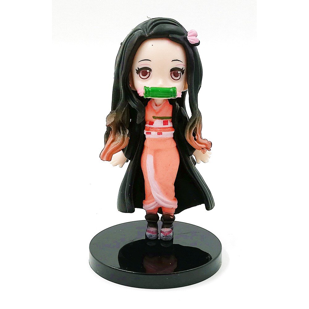 CUTE Anime Figure One Piece Demon Slayer Naruto Jujutsu Kaisen Mainan ...