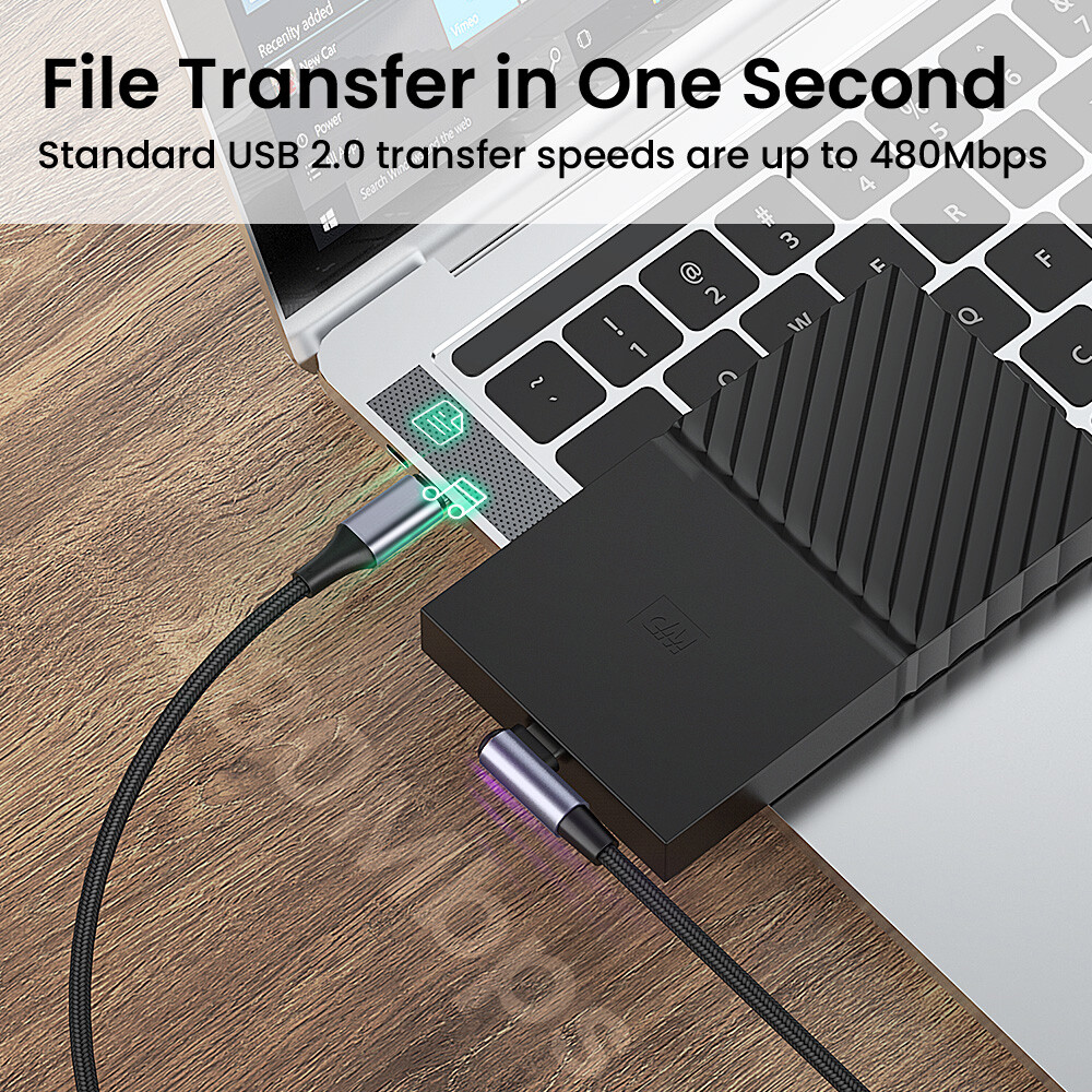 TOPZERO Cáp USB C 90 Độ Khuỷu Tay 100W Sang USB Type C Cáp Sạc Siêu Nhanh Cho MacBook iPad Pro Samsung S20 Huawei P30 P40 Pro Redmi OPPO