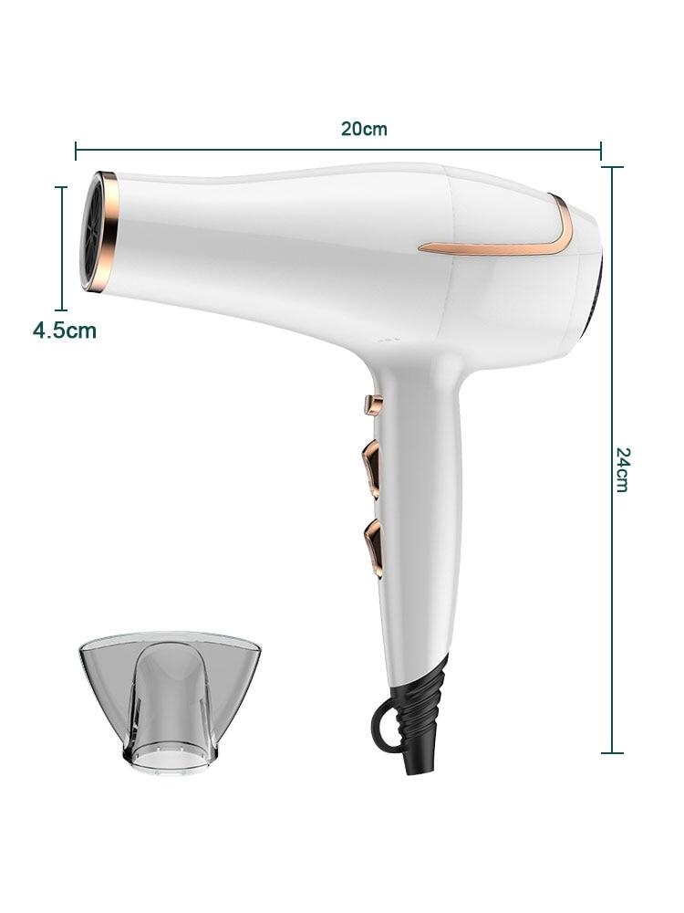 Hatv 110v/220v professional hair dryer household 1800w high-power hot &cold wind negative ionic blow dryer quick dry hairdryer