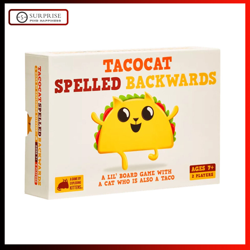 Exploding Kittens Board Game Tacocat Spelled Backwards | Lazada PH