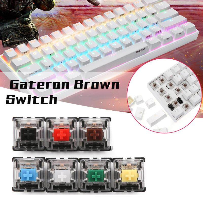 70PCS Pack 3Pin Gateron Tactile Brown Switch Keyboard Switch for Mechanical Gaming Keyboard Malaysia