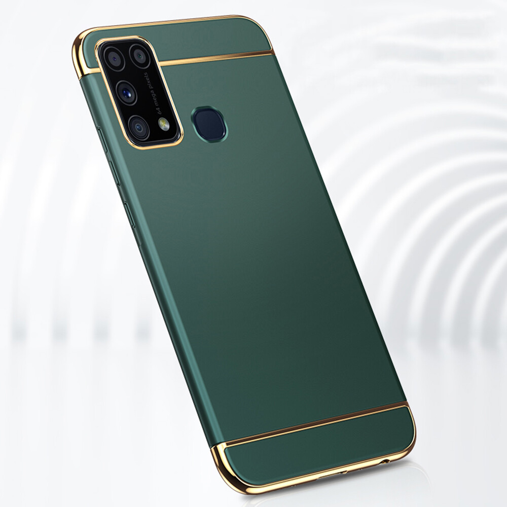 For Samsung Galaxy M31 Phone Case Luxury 3 In 1 Matte Ultra Thin Anti