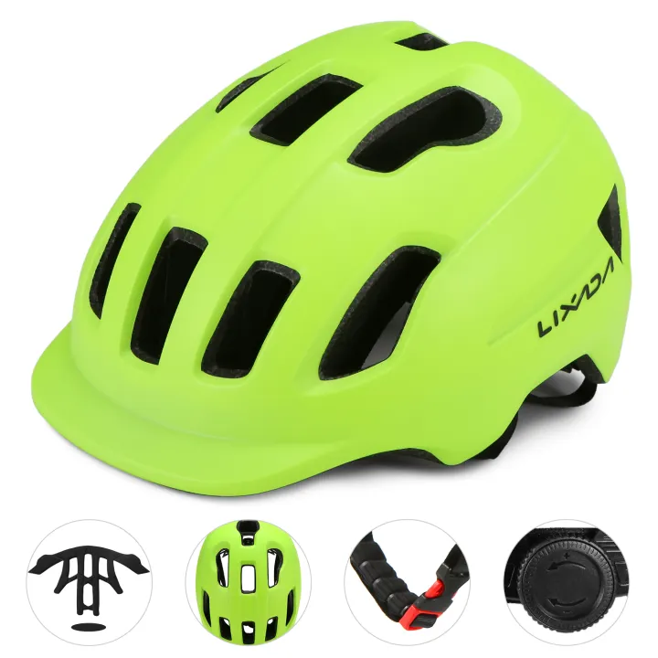 bike helmet with sun visor