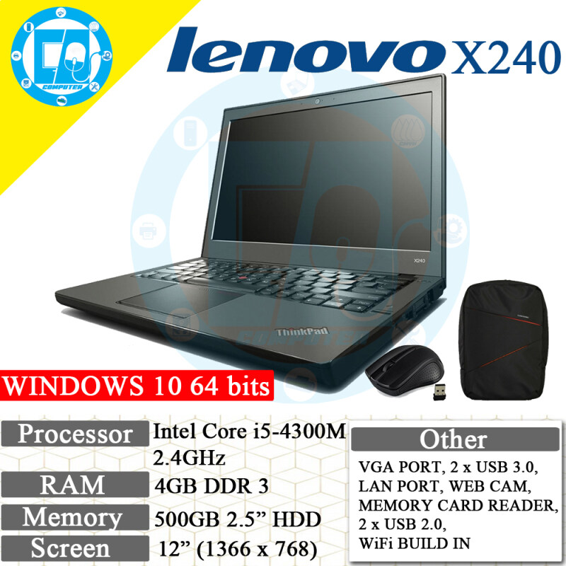 LENOVO X240 ULTRABOOK RECON LAPTOP/NOTEBOOK Malaysia