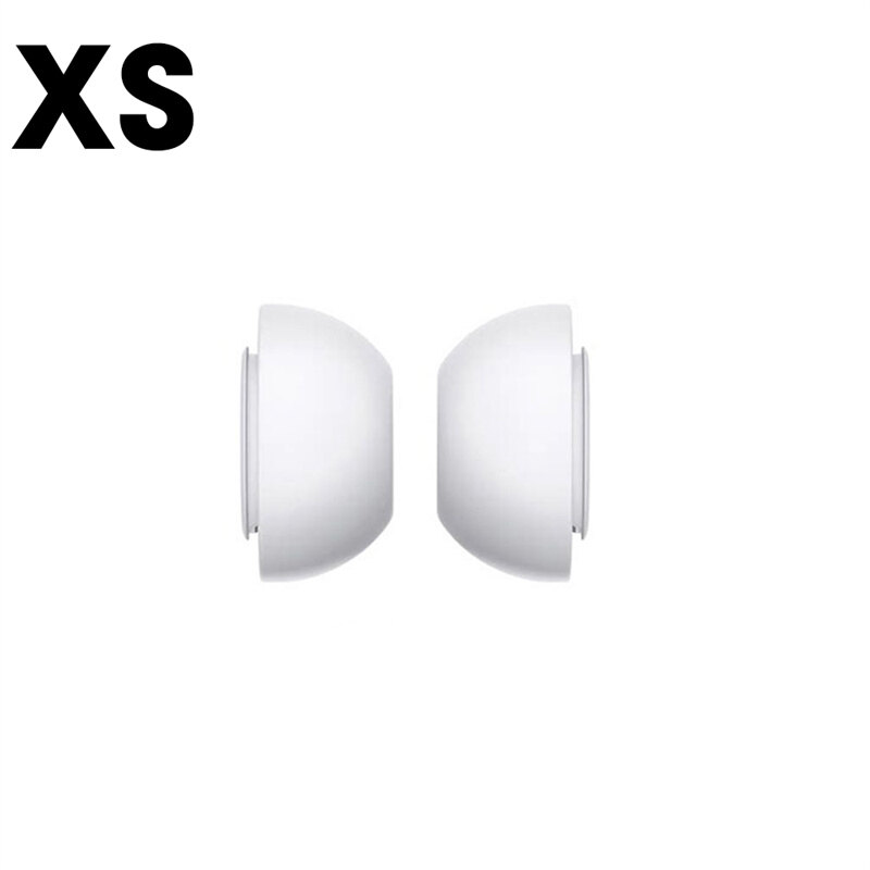 Replacement Eartips for AirPods Pro 1st 2nd Ear Tips Buds Silicone Rubber Eartips Earbuds Cap Gel Accessories XS/S/M/L White