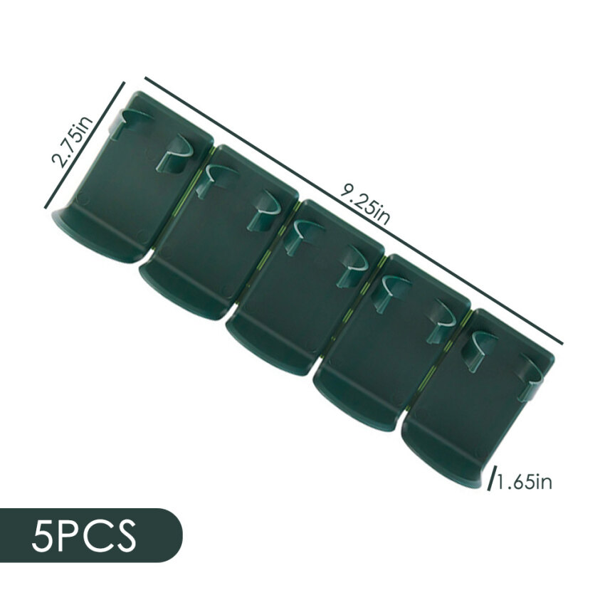5pcs wall-mounted kitchen spice jar storage rack cabinet condiment rack pepper spice bottle storage rack