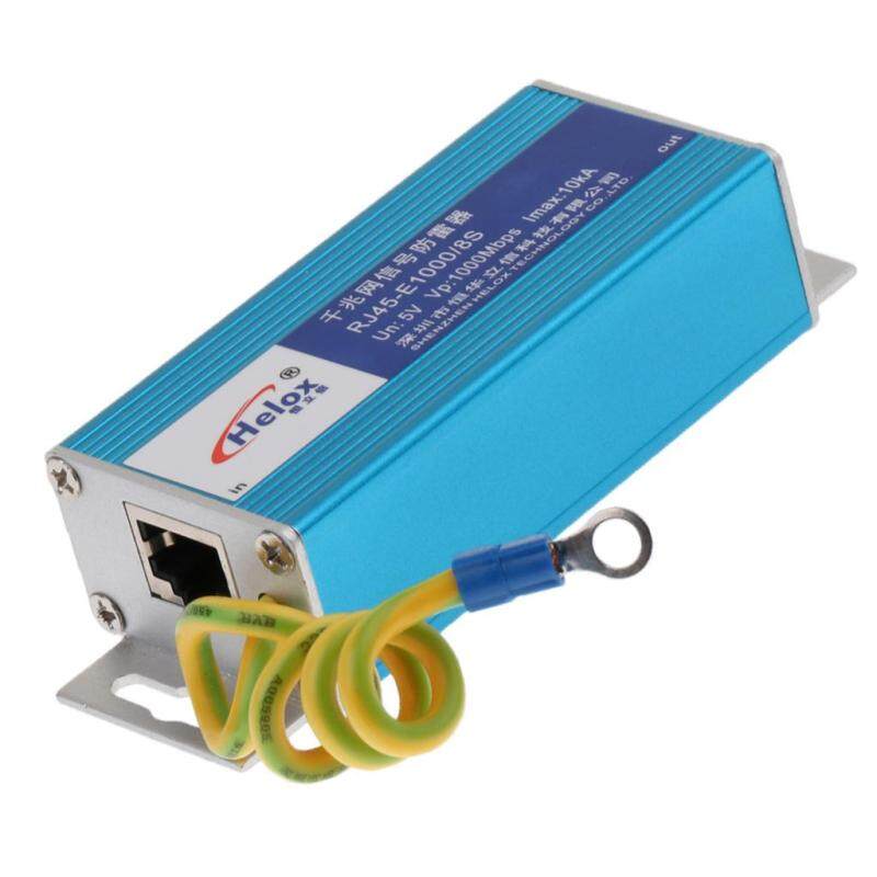 Miracle Shining RJ-45 Gigabit Ethernet Network Device Surge Protector Lightning Arrester