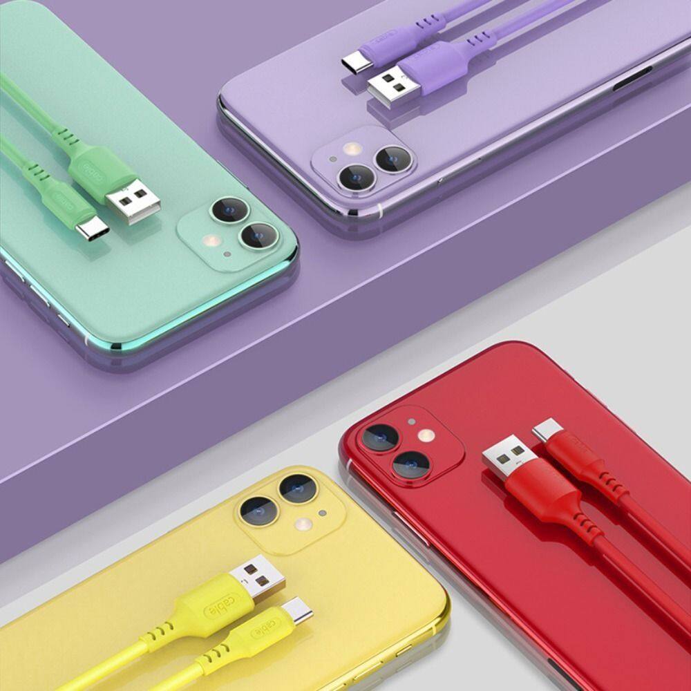 LTMGZ 0.3/1.2/1.8M Mobile Phone Quick Charge Fast Charging USB C 5A Type C Cable Data Line Data Cord Fast Charging Cable USB-C Charger Wire Liquid Silicone Cable