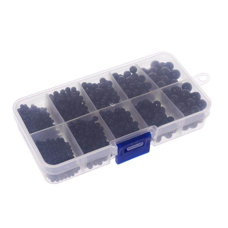 1380Pcs 3mm/4mm/5mm/6mm/8mm DIY Doll Puppet Plastic Black Eyes Sewing Beads Safety Craft For Handmade Teddy Bear Children Kids Toy