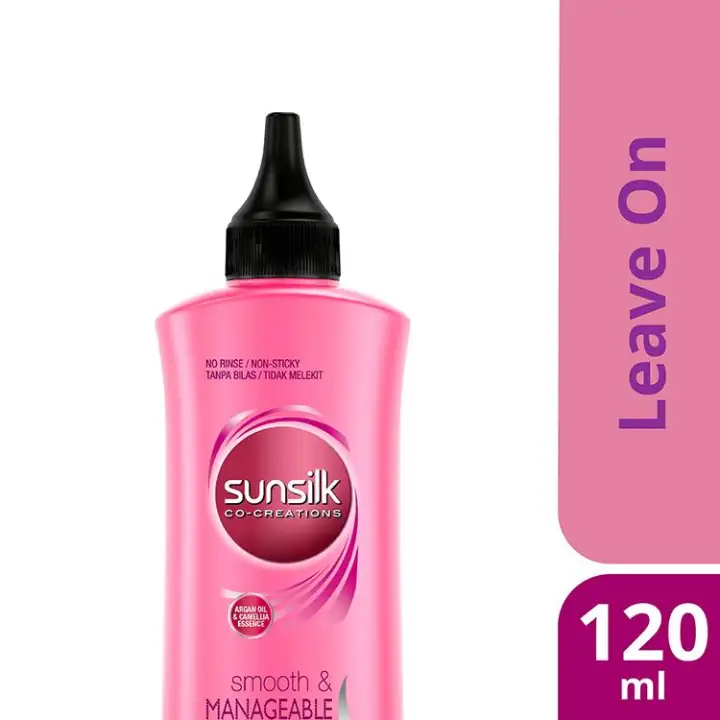 sunsilk smooth and manageable leave on cream