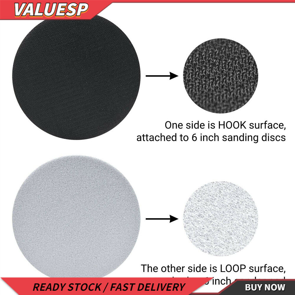 1pcs Buffering Pad 5/6/7 Inch Soft Sponge Interface Pad for Sanding Pads Hook And Loop Sanding Discs For Uneven Surface Polishing Power Tools Accessories