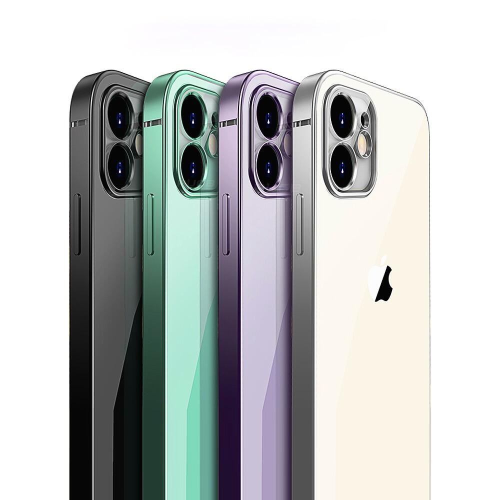 Ốp mạ gọng vuông cổ điển sang trọng cho iPhone 16 Pro Max 15 Pro Max 14 Pro Max 13 Pro max 11 Pro Max 12pro Max SE 2020 iPhone x XR XS Max 7 8 Plus 14 15 16 Plus Ốp vỏ lưng trong suốt mềm
