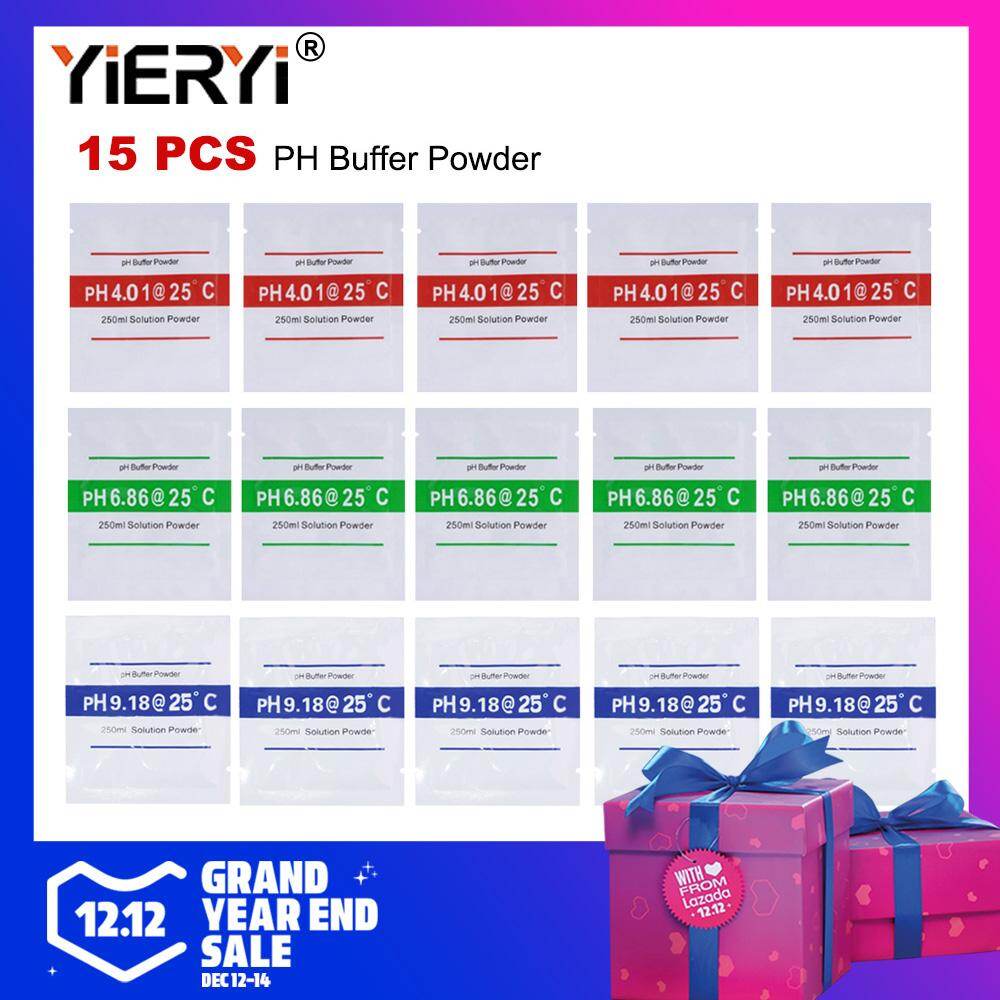 Yieryi Đệm PH Bột Đo Dung Dịch Hiệu Chuẩn 4.01/6.86/9.18 Hiệu Chuẩn Điểm Cho Ph Kiểm Tra Đồng Hồ