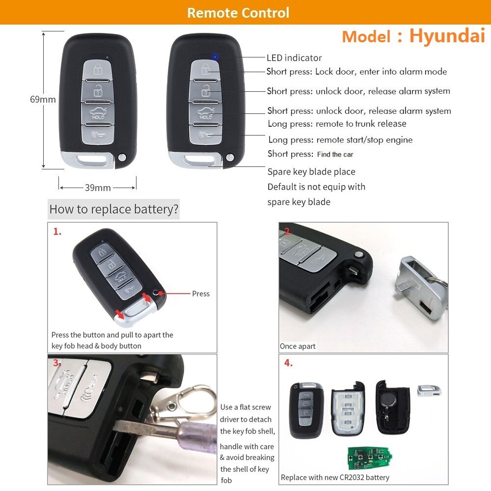 Tự Động Cửa Hàng Thông Minh 6-B PKE Báo Động Xe Hơi Thụ Động Chìa Khóa Thông Minh Từ Xa Bật Tắt & Nhấn Nút Khởi Động Hệ Thống Báo Động Rung 12V Phổ Nút Khởi Động Xe Ô Tô Bật Tắt SmartKey Một Nút Nhấn Khởi Động
