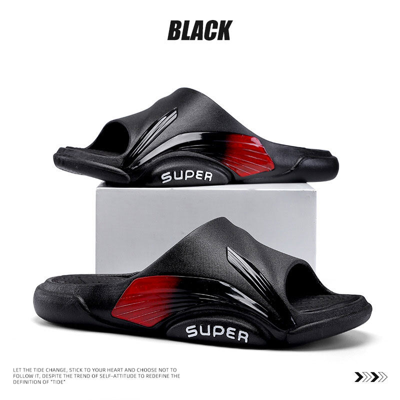 VASIBAEN Slippers men's trend outside wear sports home leisure non-slip men's sandals sandals sandals sandals sandals
