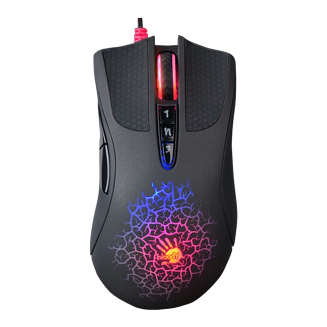 Usb optical gaming mouse for bloody a70 a90 4000dpi colorful glare wired gaming mice professional gamer mouce for pc laptop