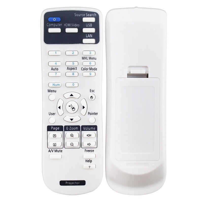 Điều Khiển Máy Chiếu 154720001 Điều Khiển Từ Xa Kích Thước Nhỏ Cho Epson EB-C30XE EB-30XE EB-C28SH Eb-x11 EB-S18 EB-S4 EB-X24 E