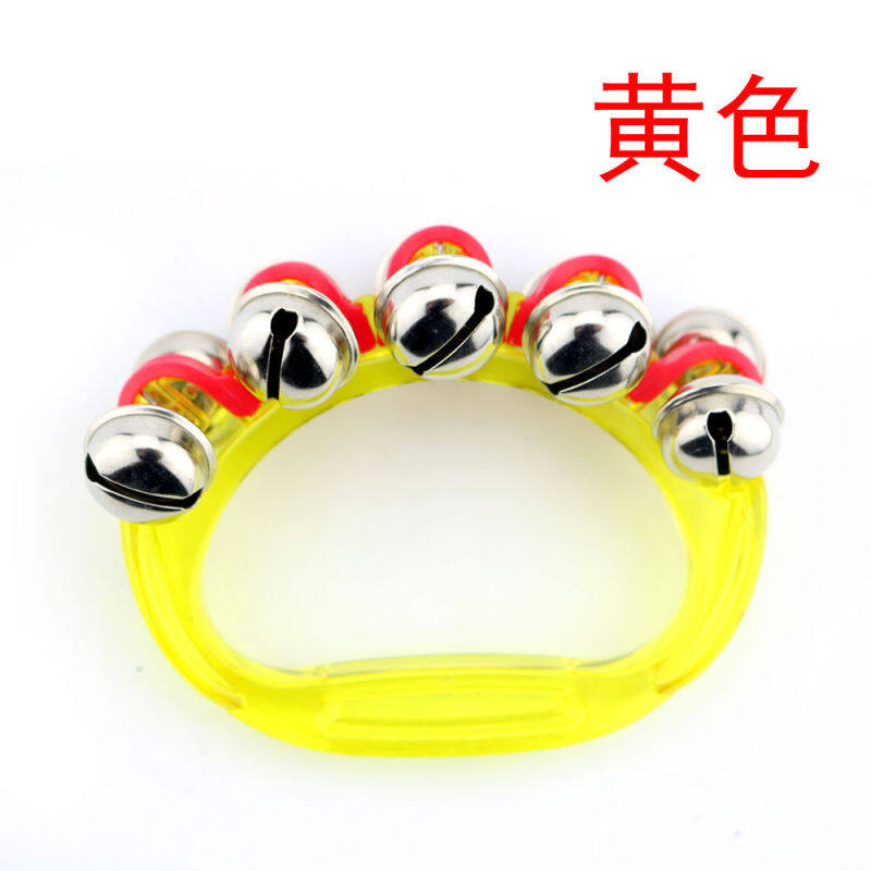 Nhạc Cụ Orff Cho Trẻ Sơ Sinh, Dây Chuông Nhựa, 10 Chuông Reo, Đồ Chơi Âm Nhạc Cho Trẻ Em, Nhạc Cụ Gõ