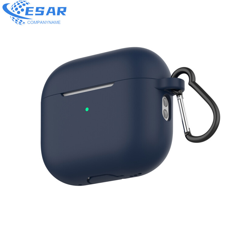 Ready Stock Silicone Cover Case Compatible For Airpods Pro 2 Bluetooth-compatible Headset (with Lanyard Carabiner)