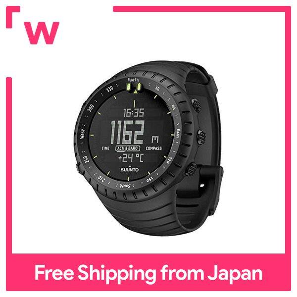 SUUNTO Watch Core All Black 3 ATM Water Resistant azimuth/altitude/atmosphere/water depth [Japan