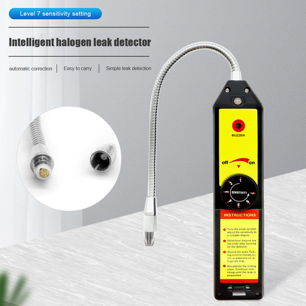 WJL-6000 Electronic Leak Detector Halogen Leak Detector Refrigerant Air Conditioning Leak Detector Refrigerant Gas Leak Detector