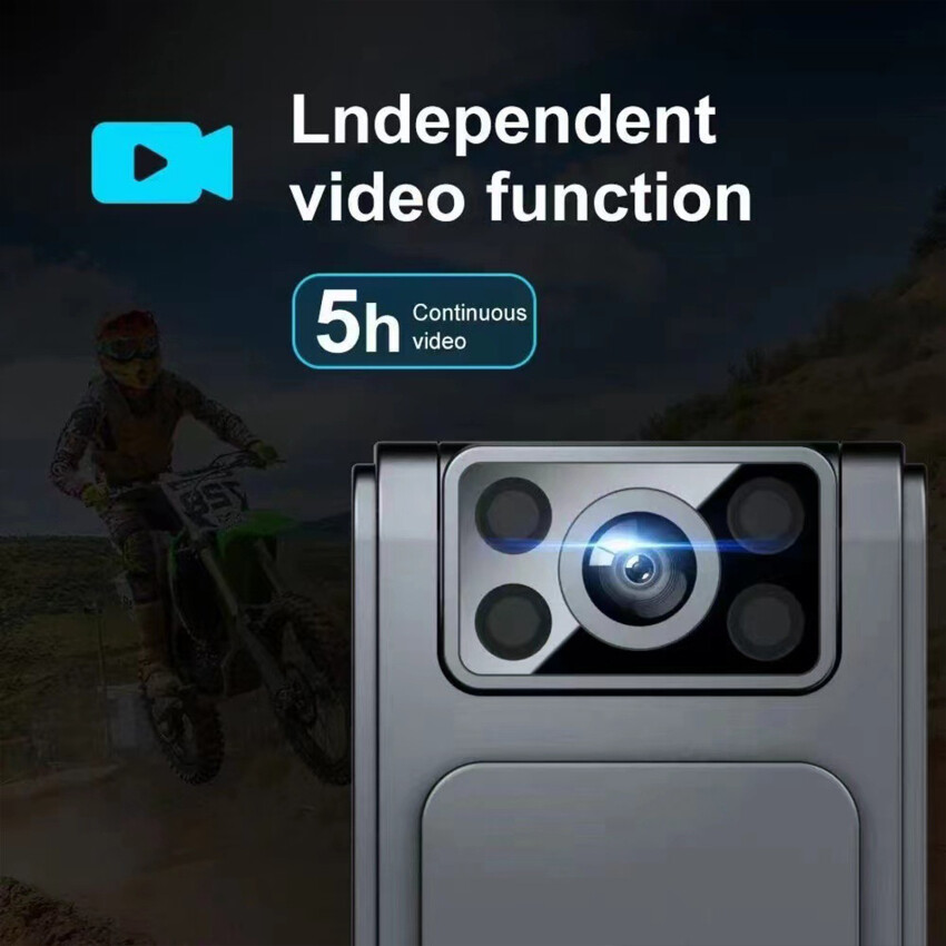【Ready Stock】1pcs L8 Body Camera Mini Digital HD Camera Mini Camera Magnetic Motion Snapshot Loop Recording Camera Video Camera