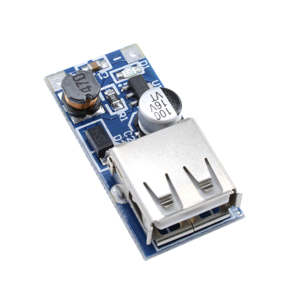 Aideepen Bo Mạch Tăng Tốc Màu Xanh Dương 0.9-5V, Mô Đun Tăng Cường Điện Thoại Di Động USB 0.9-5V Sang 5V