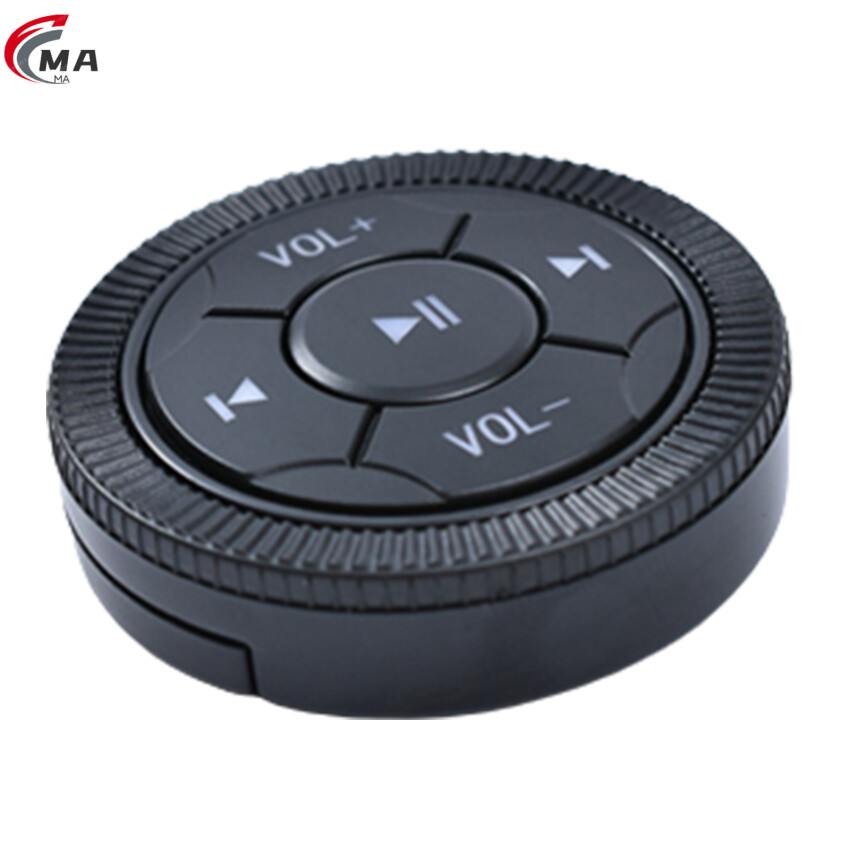 【In Stock】5-Key Wireless Steering Wheel Control Button Bluetooth-Compatible Switch For Car