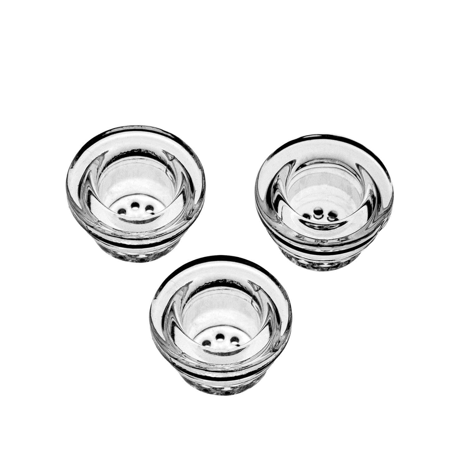 Glass Bowl For Siliconepipe 9-Hole Pipe Replacement