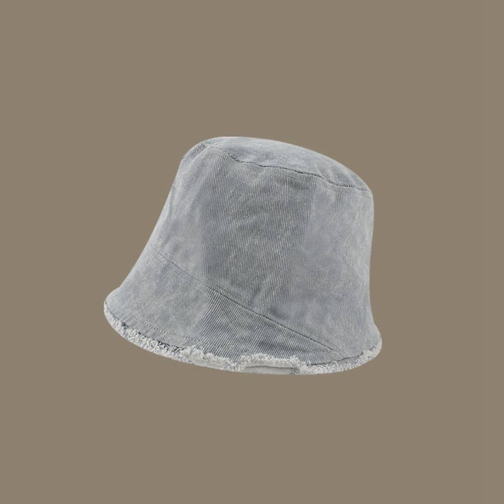BEAUTY-DECOR Korean Foldable Girl For Women Sun Protection Spring Basin Pure Color Caps Female Hats Korean Style Caps Cowboy Bucket Hat