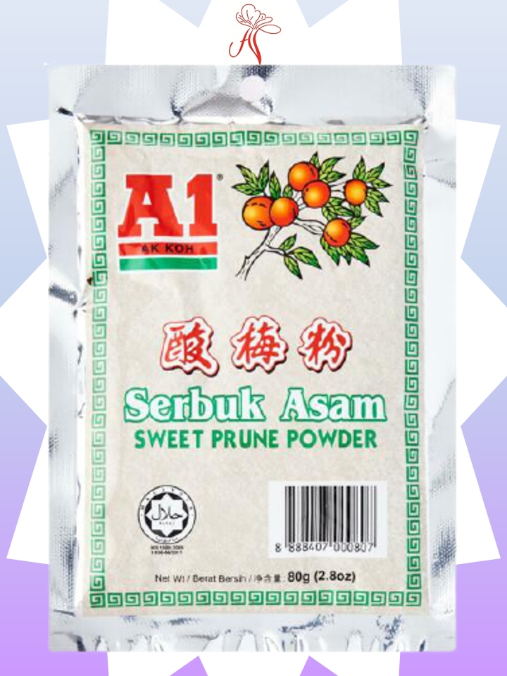 A1 Serbuk Asam 80g Sweet Prune Powder Huat Tiong Lazada