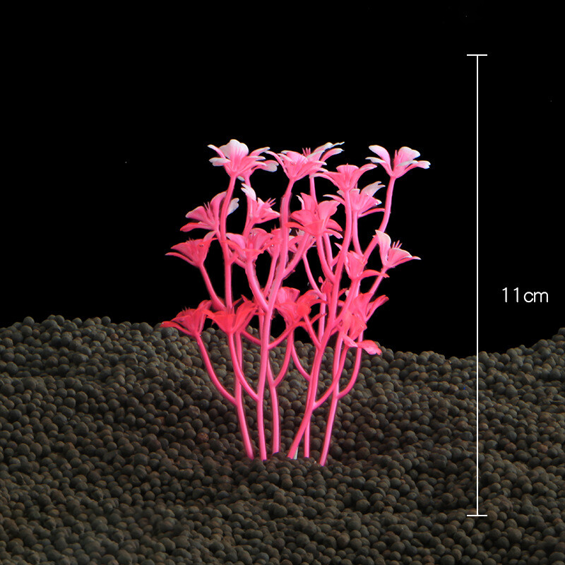 Yuanhesheng Artificial Water Grass Aquarium Decoration Simulation Hydroponic Plants For Fish Tank Ornament Landscape Supplies Accessories