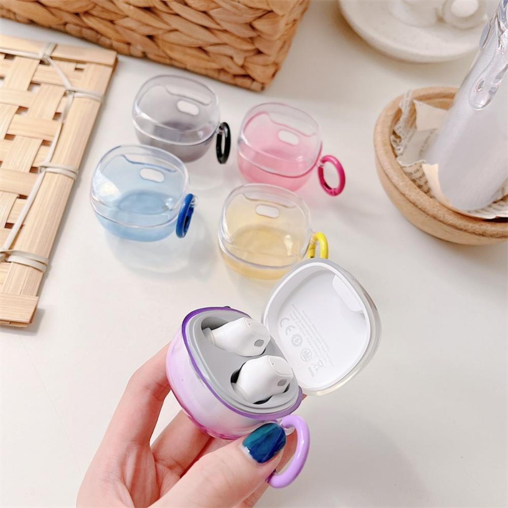 READY STOCK! For Baseus WM01 Case Macaron Gradient for Baseus WM01 Casing Soft Earphone Case Cover