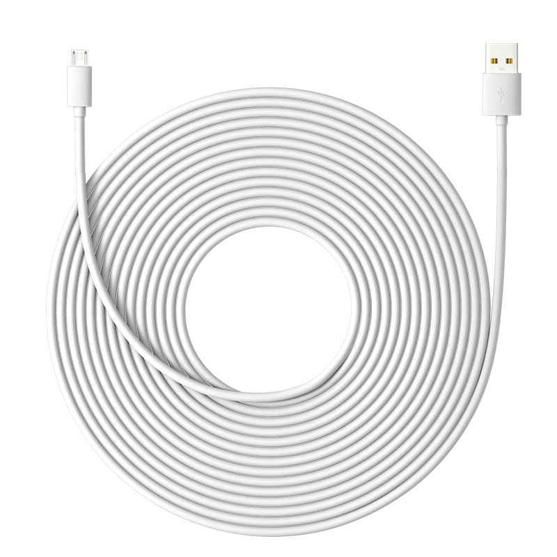 Android data cable super long 5m suitable for millet camera 10m 2m 3 charger cable 8 Huawei mobile phone usb fast charge 4 power cord 6 extension cable monitoring and extended driving recorder cable