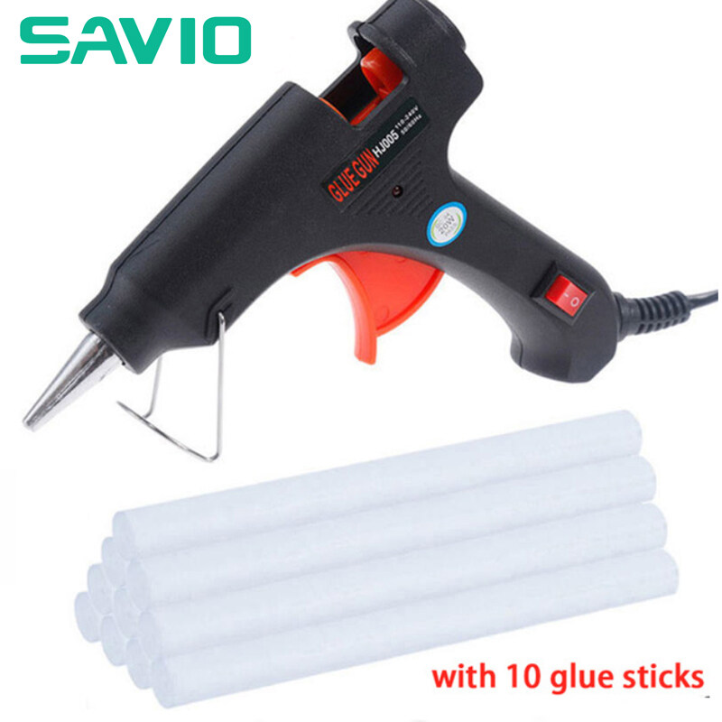 [Ready Stock] SAVIO Hot Melt GlueGun 70W High Temperature Hot Melt