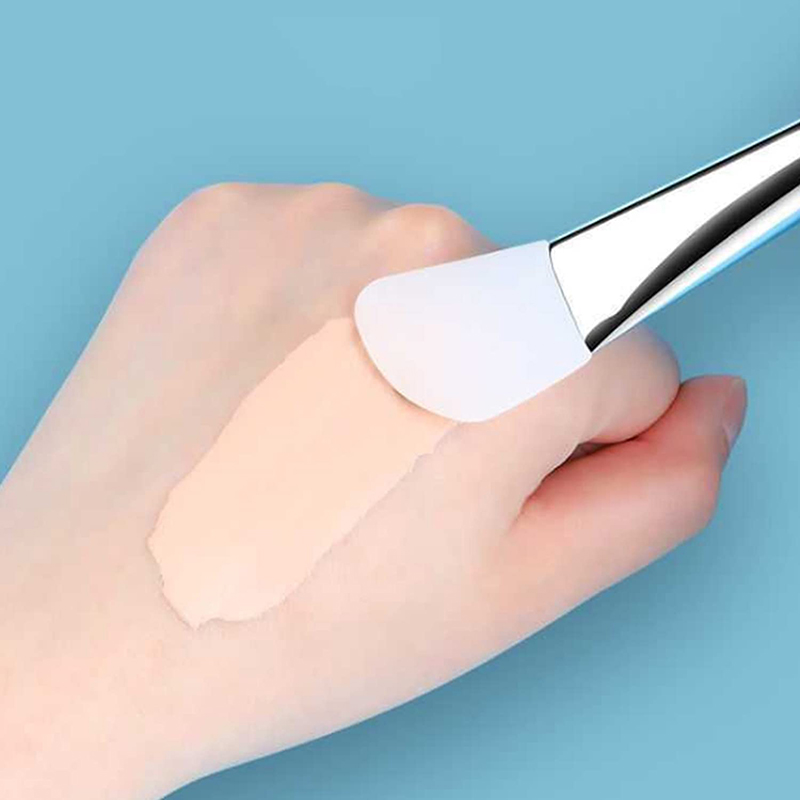 【BeautyMalls】Silicone Mask Brush Face Makeup Accessories Applicator Mud Facial Blending Brush Tool