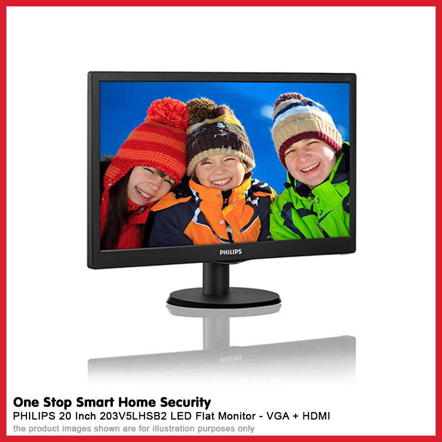 PHILIPS 20 Inch 203V5LHSB2 LED Flat 